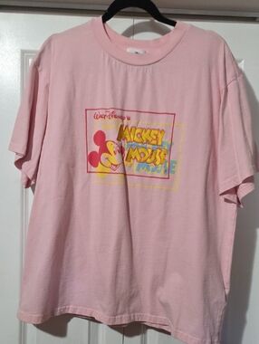 Disney Pink Mickey Mouse Graphic Tee